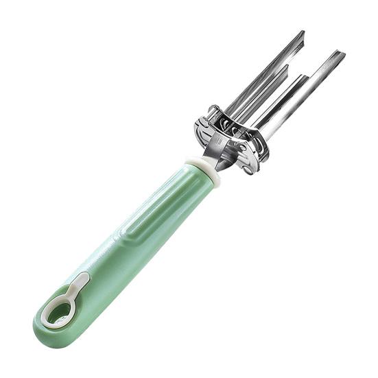 Adjustable Fruit And Vegetable Corers Tool Stainless Steel Bell Pepper Cutter Deseeder for Quick Core Removal Kitchen Gadget for Homemade Dishes