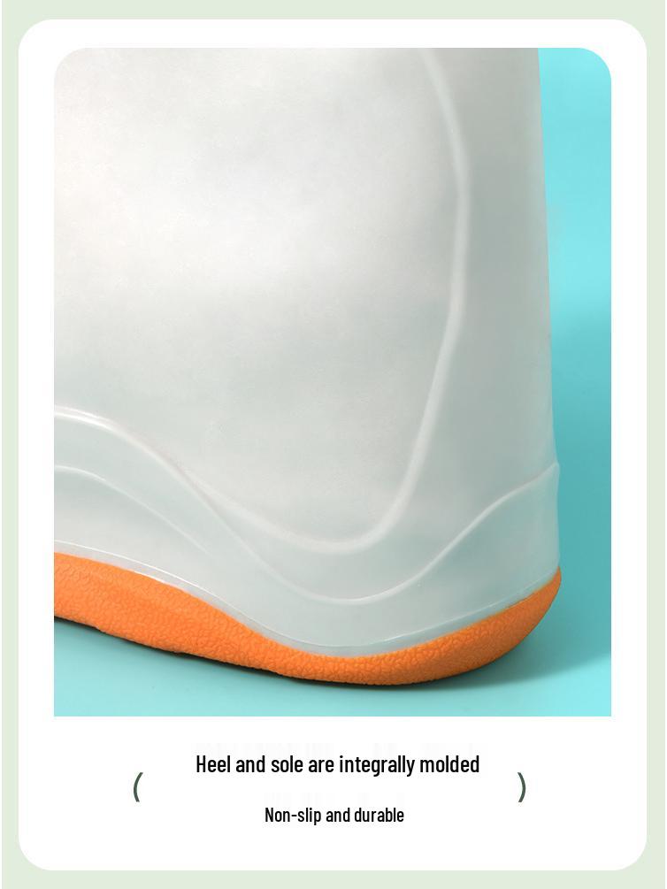 Silicone Non-Slip Waterproof Shoe Covers for Adults – Thickened, Wear-Resistant, Reusable Rain Boots for Men and Women