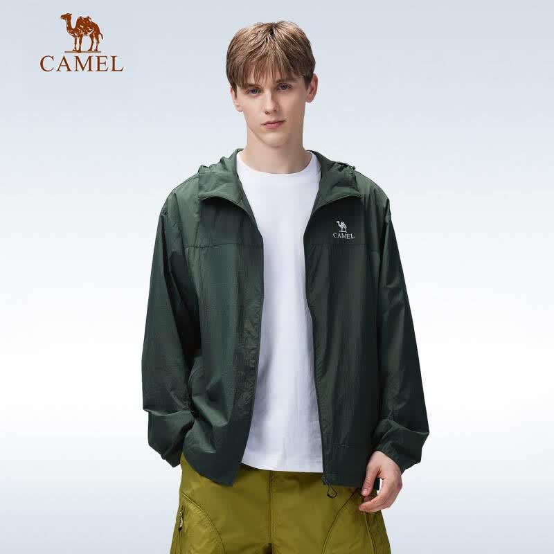 CAMEL Men s Outdoor Cool-Touch Sun Protection Hoodie A16BATG009 M