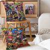 1PC Anime JoJos Bizarre Adventure JOJO Cushion Cover Car Throw Pillow Case For Sofa Car Christmas Gift 40x40cm 45x45cm