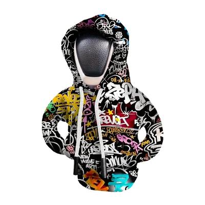 1 Stück Bunte Mini Schalthebel Hoodie Abdeckung Schalthebelschutz Auto Schalthebel Dekoration Passend für Manuell Automatik Auto Innenraumdekor