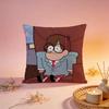 Trendy GGravity Fallsing Cushion Cover Comfortable Durable Pillow Cover MultiScene for Home Office Car Sofa