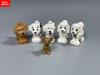 MOC Blocks Little Dog Series Chihuahua French Bulldog Poodle Assembled Construction Bricks Children's Playthings Plastic Material Doll