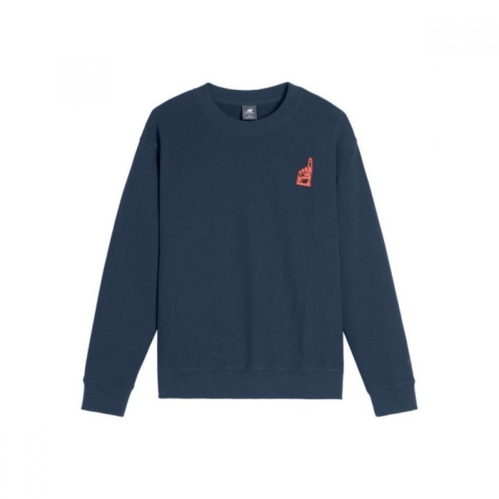 

New Balance Galleria Pomfinger Crewneck Sweat Mt43939nny New Balance L