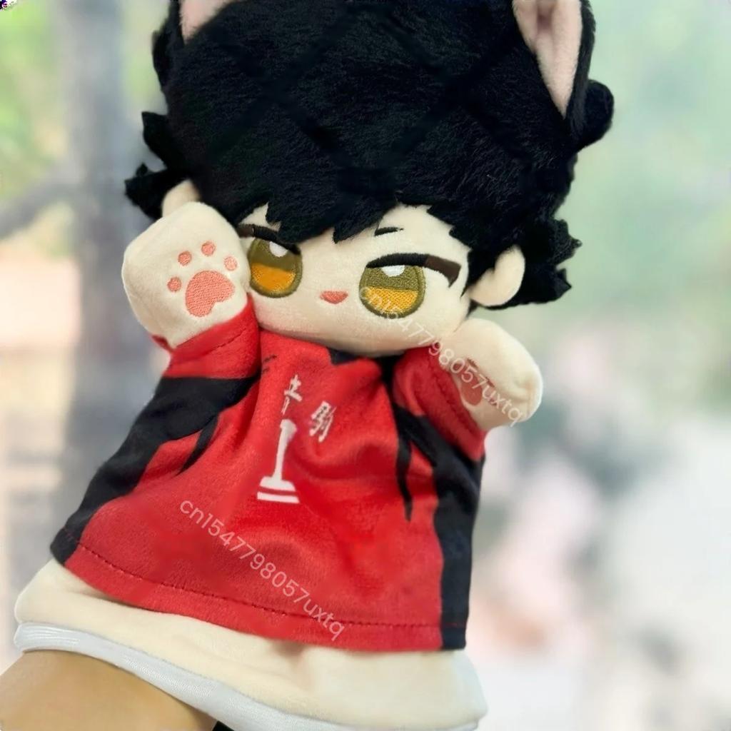 Cartoon Hinata Shoyo Kozume Kenma Hand Puppet Haikyuu Doll Clothes Can Be Taken Off Kuroo Tetsurou Kei Tsukishima Kawaii Puppet