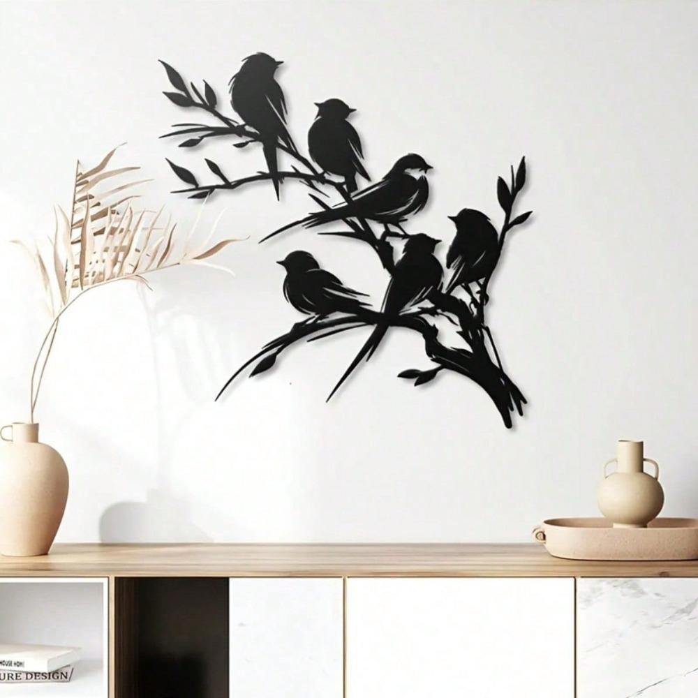 Metal Wall Art Simple Artistic Home Decor Foyer Living Room Gift Birthday Present