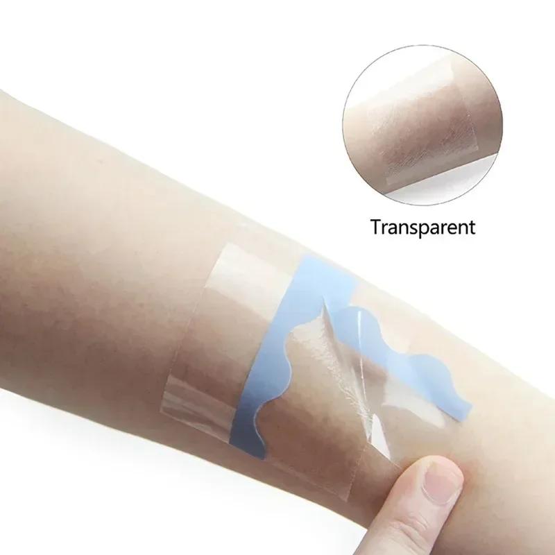 Boob Tape Adhesive Invisible Bra with 10 Nipple Covers Strapless Pad Sticker Waterproof Chest Patch Tape for Large Breasts