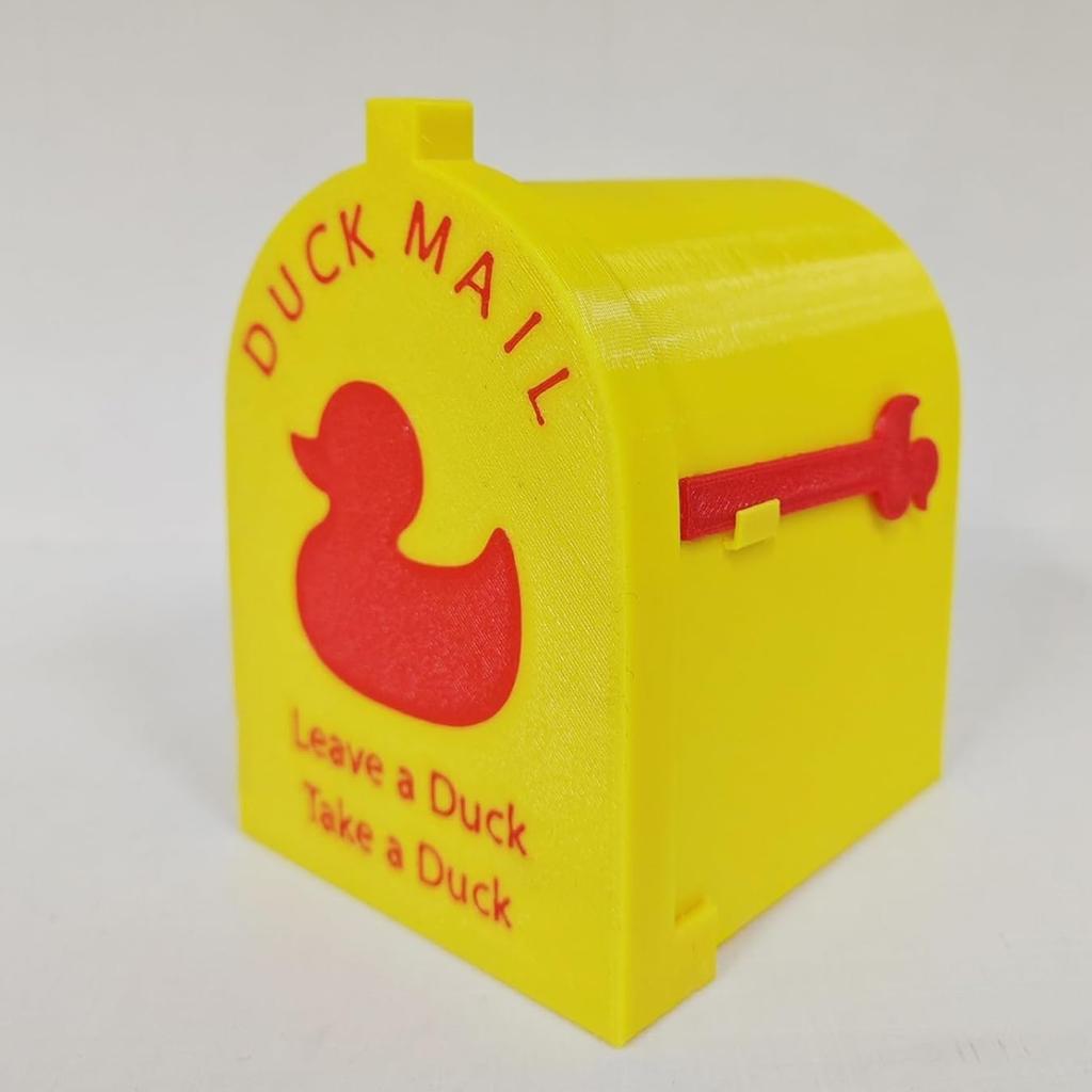 Mailbox Magnet Cruising Duck Refrigerator Magnet Strong Adhesive Funny Magnet Removable Magnetic Stickers for Fridge Garage Door