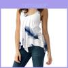 Elegant Women's Fashion Off Shoulder Tops With Spaghetti Strap And Floral Print