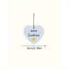 1pc Acrylic Pendant You Are My Sunshine Gift Keepsake Heart Quote Gift Acrylic Hanging Decoration Home Outdoor Indoor Yard Garden Decor