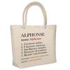 Sac de plage - PLANETEE - isotherme Alphonse Définition - Coton - Grande contenance - Imprimé en France