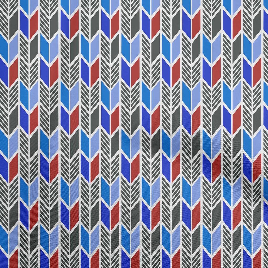 oneOone Georgette Viscose Light Gray Fabric Geometric  Diy Clothing Quilting Fabric Print Fabric By Yard 42 Inch