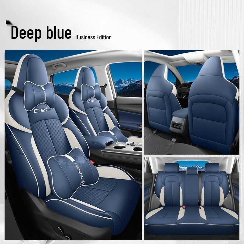 Changan CS55 PLUS All-Season Seat Cover: Fully Enclosed, Breathable Cushion for 2nd & 3rd Gen Models