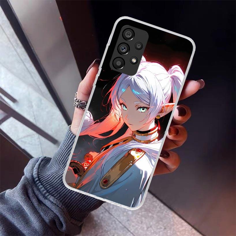 Frieren Beyond Journeys End Phone Case For Samsung Galaxy A52 A51 A50S A32 A22 A12 A02S A72 A71 A31 A70 A30S Note 20 Ultra 10 Pl