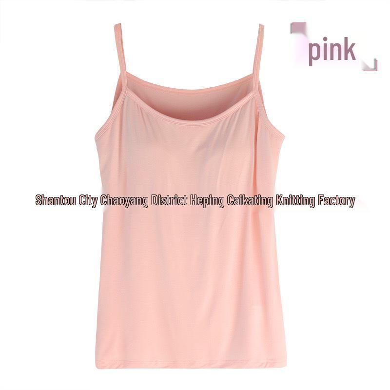 

Temu Women s Loose Modal Wire-Free Bra Camisole with Adjustable Straps and Chest Pad 3XL