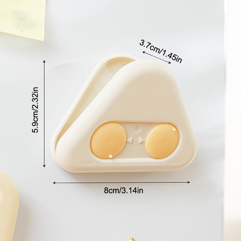 Magnetic Clip Kitchen Food Snack Seasoning Fresh Plastic Clip Dampproof Sealed Clip Documents Bills Stationery Clip