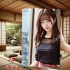 Vintage Elegant Woman Portrait Metal Tin Sign Retro Wall Art for Modern Home Living Room Decor Xin