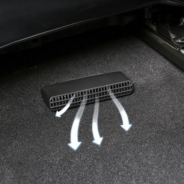Highlander Under-Seat Air Vent Dust Cover Modification