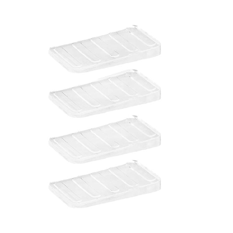 

4/8Pcs Clear Table Shims Furniture Leveling Shims Wedge Levelers Furniture Gasket Stabilizers Pad for Uneven Floors