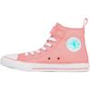 Converse Chuck Taylor All Star Easy-On High PS Iridescent Kids Sneakers Pink Lawn-Flamingo White A03584F