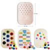 Children's Sensory Tray Table Color Hairball Game Wooden Tile Montessori Early Education Toys Kids Toys Educational Accessories