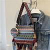 Woven Bag Ethnic Style Crossbody Bags Tassel Bohemian Shoulder Bag Fringe Shoulder Bag  Outdoor