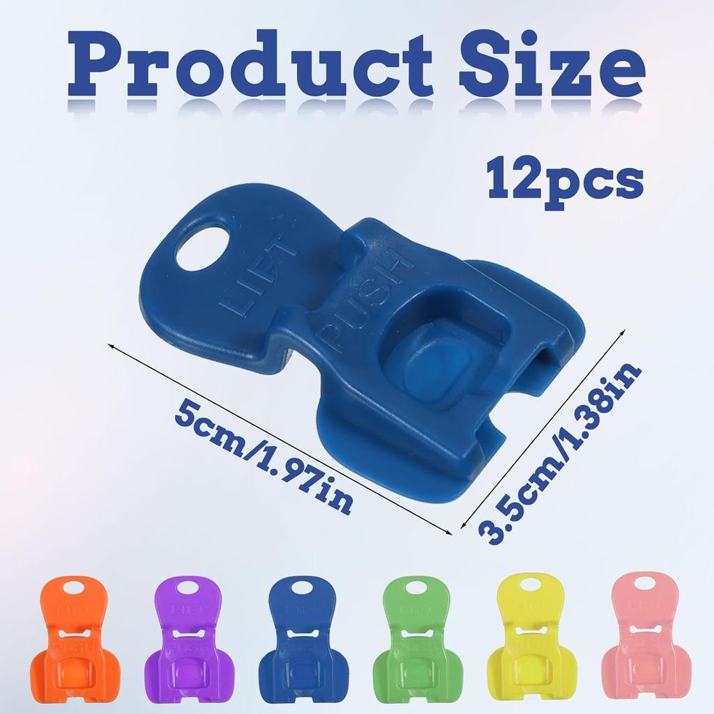 12 PCS Easy Tab Opener & Drink Protector, 6 Colors Sealing Simple Plastic Bottle Opener Complete Cover Easy Tab Opener Drink Cans Protector Cap for