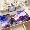 Video Game Honkai Star Firefly Mouse Pad Anti Slip Rubber Edge Locked Thickened Laptop Gaming Desk Mat