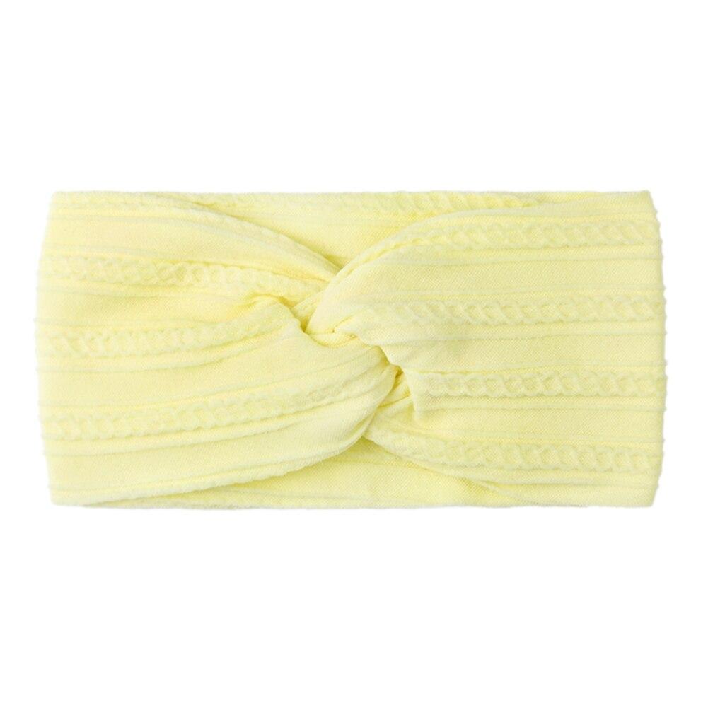 Baby Kids Girls Bow Headband Hair-Accessories Knot Elastic Toddler Rabbit Bow Ear Hairband Headband Knot Head Wraps