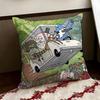 RRegular SShow Cushion Cover Reversible Soft Durable Pillow Cover Home  Car MultiScene Use for Daily Comfort