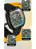 TIMEARTX Herren Multifunktions-Quarz-Uhr: Leuchtendes, Wasserdichtes Silikonarmband Modeaccessoire
