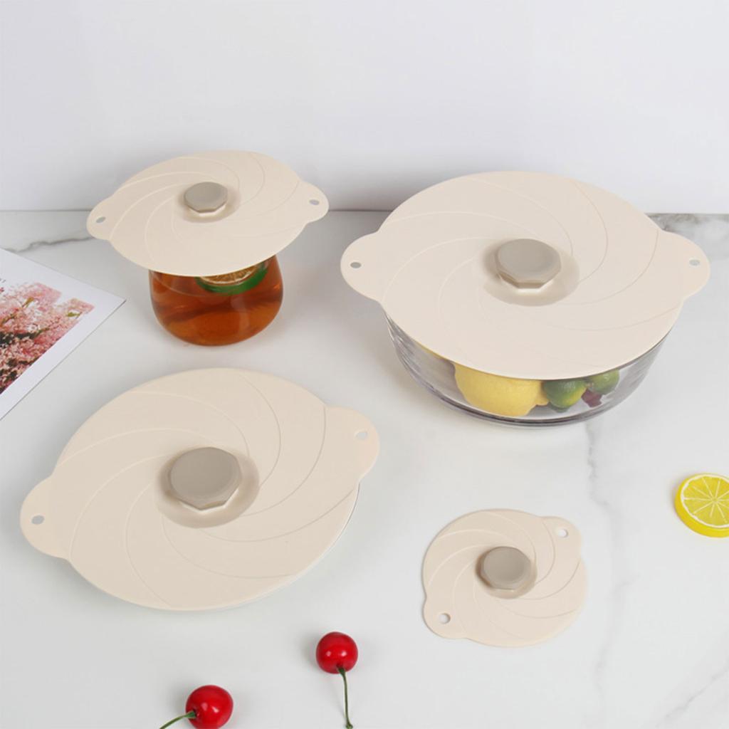 Silicone Lids Microwave Splatter Cover 6 Sizes Reusable Heat Resistant Food Suction Lids