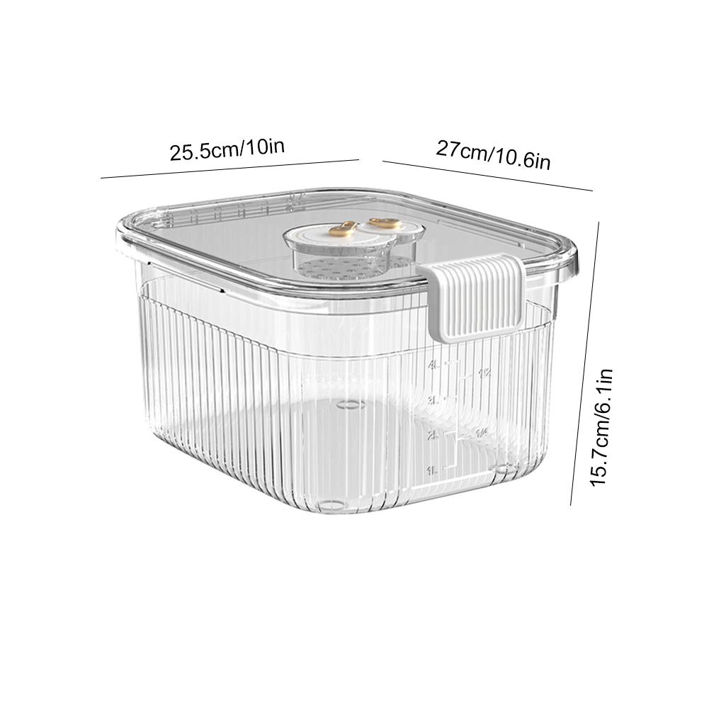 5/10Kg Flour Storage Tank Sealed Rice Tank Storage Box Insect Proof Dry Food Box Moisture-Proof Large Capacity Kitchen Organizer