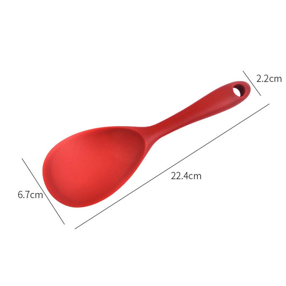 Kitchen Accessories Non-stick Food Grade Silicone Rice Spoon Rice Shovel Cooking Tools Rice Scooper