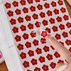 800pcs Reward Stickers Little Red Flowers Reward Stickers Students Self Adhesive Stickers for Kinder