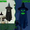 Halloween Hanging Decoration with Witch Hat for Indoor Outdoor House Party Yard Home Display Prop