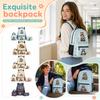 Set Zaino Raccoon per Bambini con Borsa Pranzo e Astuccio per la Scuola