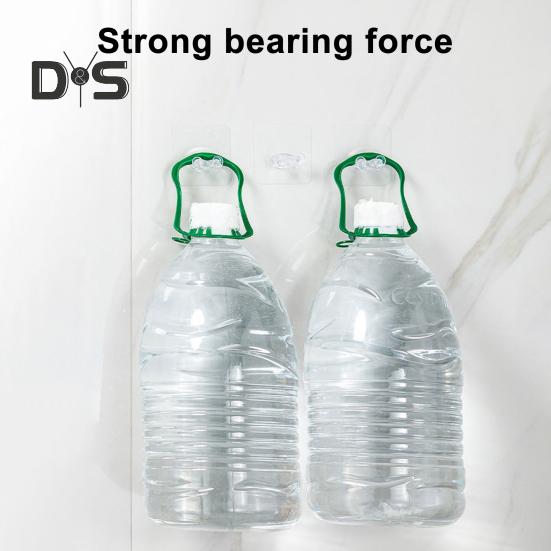 10/20 Peças Ganchos de Armazenamento de Parede Suporte de Cabo Transparentes Fácil de Instalar Adesivos Ganchos Cabide para Gerenciamento de Cabos