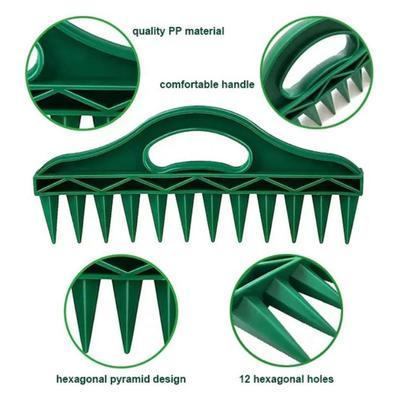 1/2PCS Seeding Hole Puncher Soil Quick Hole Punching Gardening Seed Spacing Tool Vegetable Plant Sowing And Cutting Tool