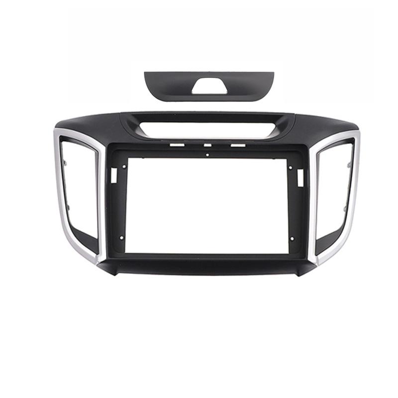 

Автомобильная радиостанция для Hyundai Creta IX25 2015 2016 2017 2018 2019 Установка автомобильного стереофонического головного устройства Комплект рамки приборной панели чёрный