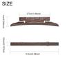 Mandolin Bridge Height Adjustable Durable Rosewood Bridge Universal Mandolin Replacement Parts Stringed Instrument Accessories