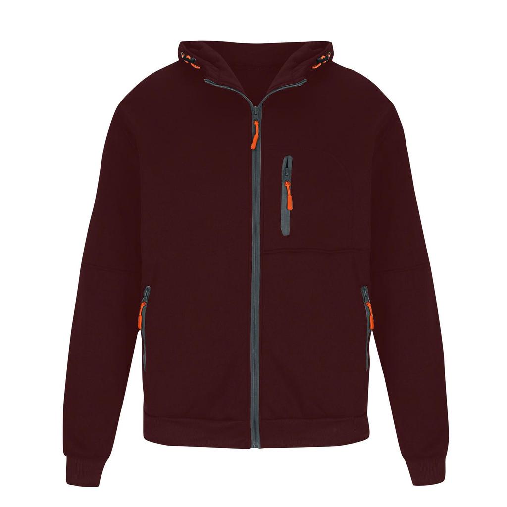 Giacca con cerniera da uomo, giacca cardigan casual retrò a maniche lunghe