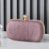 Red Small Bag for Women Diamond Border Dtripe Purse Evening Cluth Bags Luxury Designer Handbags Phone Crossbody Shoulder Wallets
