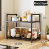 Multi-layer Kitchen Storage Rack for Microwave, Rice Cooker, and Small Appliances