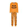Print Cute Family Set Pajamas, Home Clothes, Family Set Long Sleeve Top Pants Set