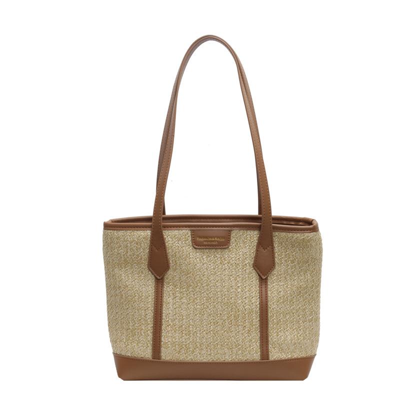 

Сумка большой вместимости женская новая модная трендовая на плечо летняя通勤 женская сумка сумка-тоут хаки