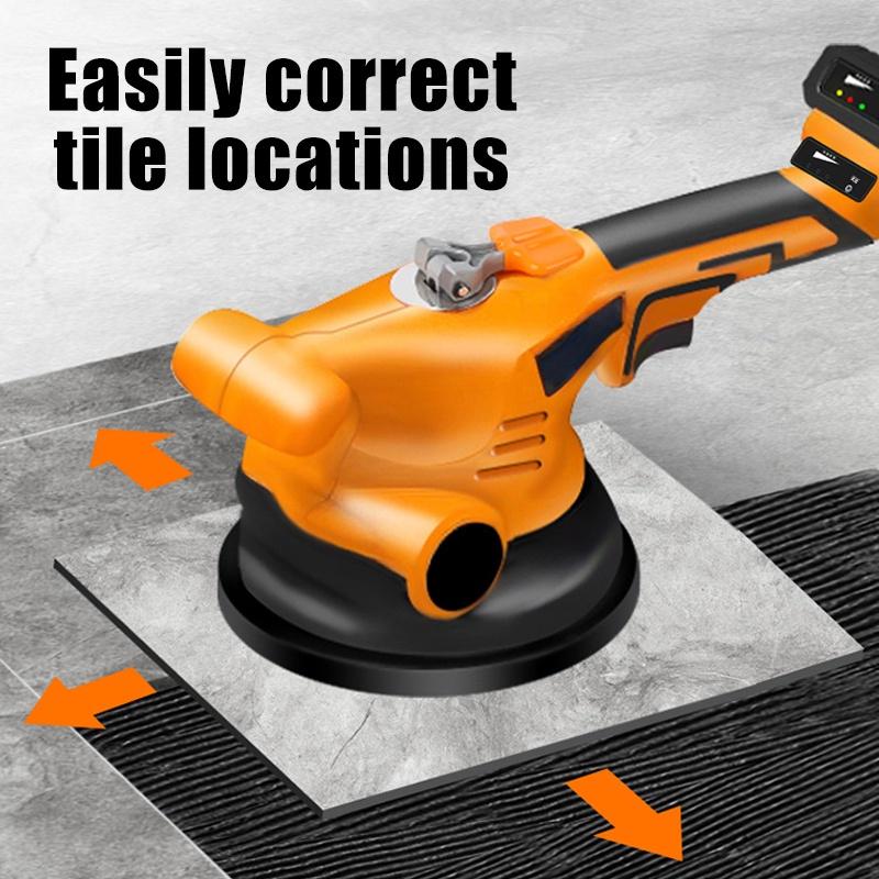 New Tile Vibrator for Floor Plaster Machine for Tile Laying Lithium Battery Automatic Vibrator Leveling Tool
