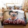 Leggenda del Rock Sperimentale Frank Zappa Stampa Integrale Set Biancheria da Letto 3 Pezzi Copripiumino + 2 Federe Teen Stanza del Dormitorio Decorazione per la Casa