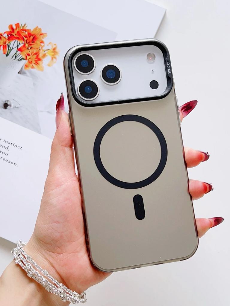 IMD Colour Luxury Cover Soft With Magnetic TPU Bumper Drop Protective  Phone Case For iPhone 17 Pro Max / 17 Pro / 17Air / 17