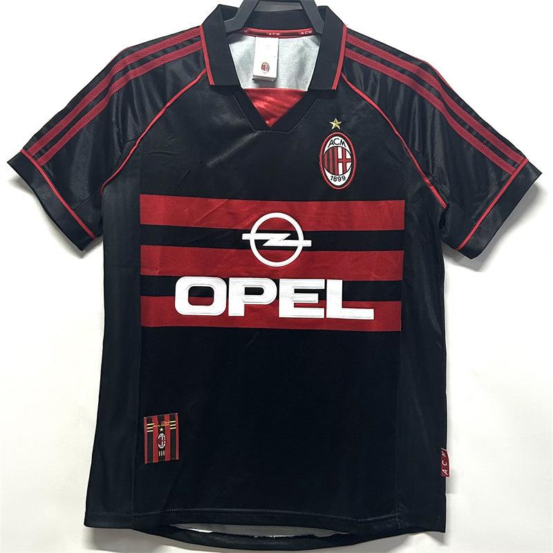 AC Shirt Vintage 1998 2006 07 Home and Away Kakamaldini Van Basten Football Shirt